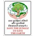 SAVE THE JUNGLE TO SAVE THE EARTH (With foam sheet)  :label