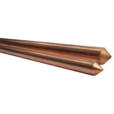 National Earthing Electrode Copper Coated Rod With Back Filling Compound 32mm