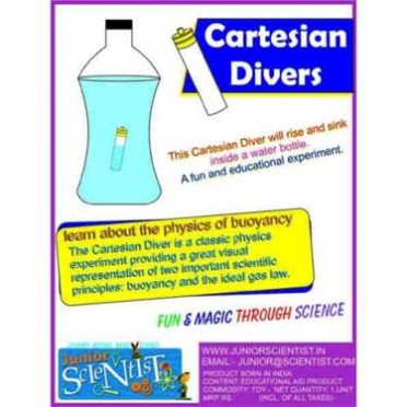 Junior Scientist Cartesian Divers Set Of 2 (Study Project)