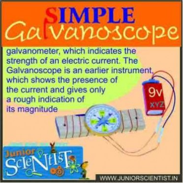 Junior Scientist Simple Galvanoscope (Study Project)