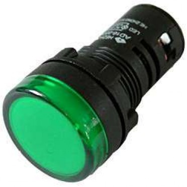 LED Indicator Green 230VAC