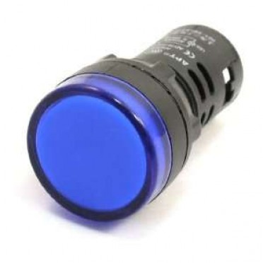 LED Indicator Blue 230VAC