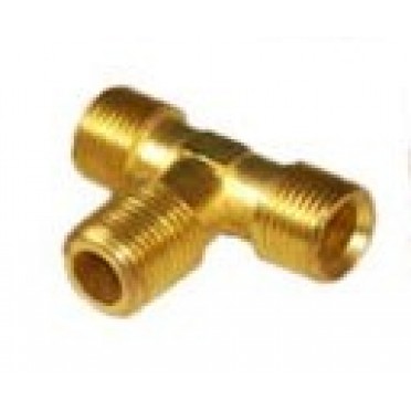 Brass Compression Fitting Branch "T" Male (TUBE OD X BSPT X TUBE OD)