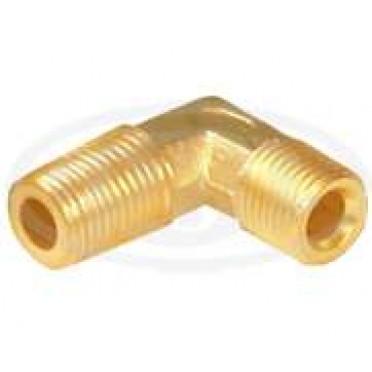 Brass Compression Fitting Connector Elbow (Tube OD x BSPT)