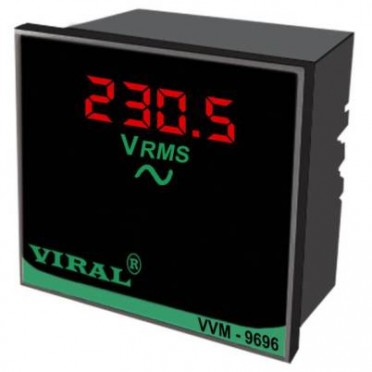 Single Phase Voltmeter VVM-9696